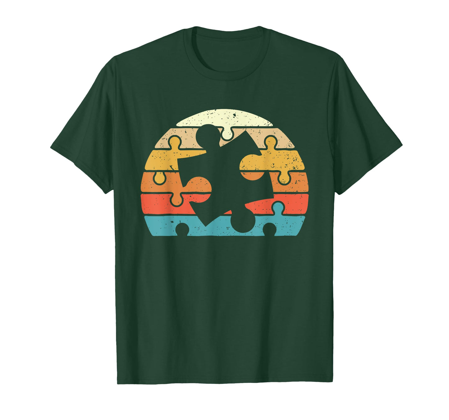 Puzzle Retro Piece - Puzzles Game Puzzler Hobbyist T-Shirt