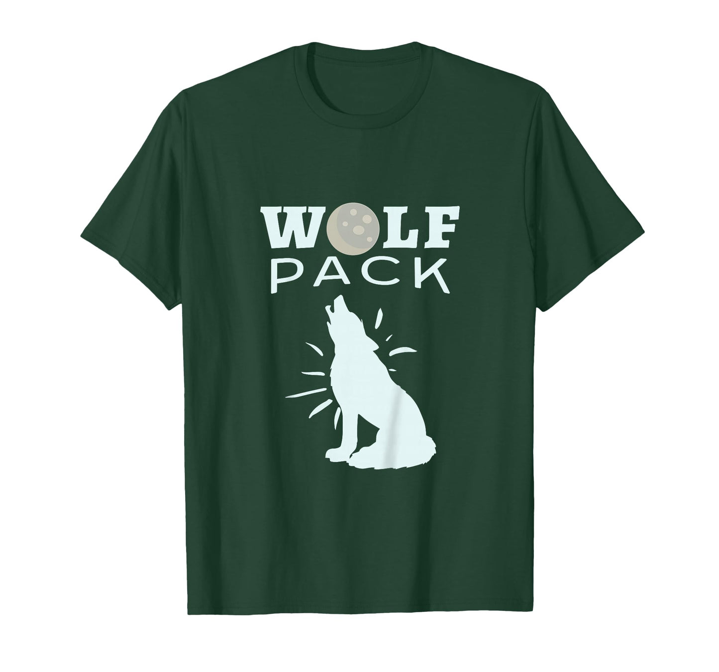 Kids Family Howling Wolf Pack Lifetime Member Boy Clothes T-Shirt T-Shirt