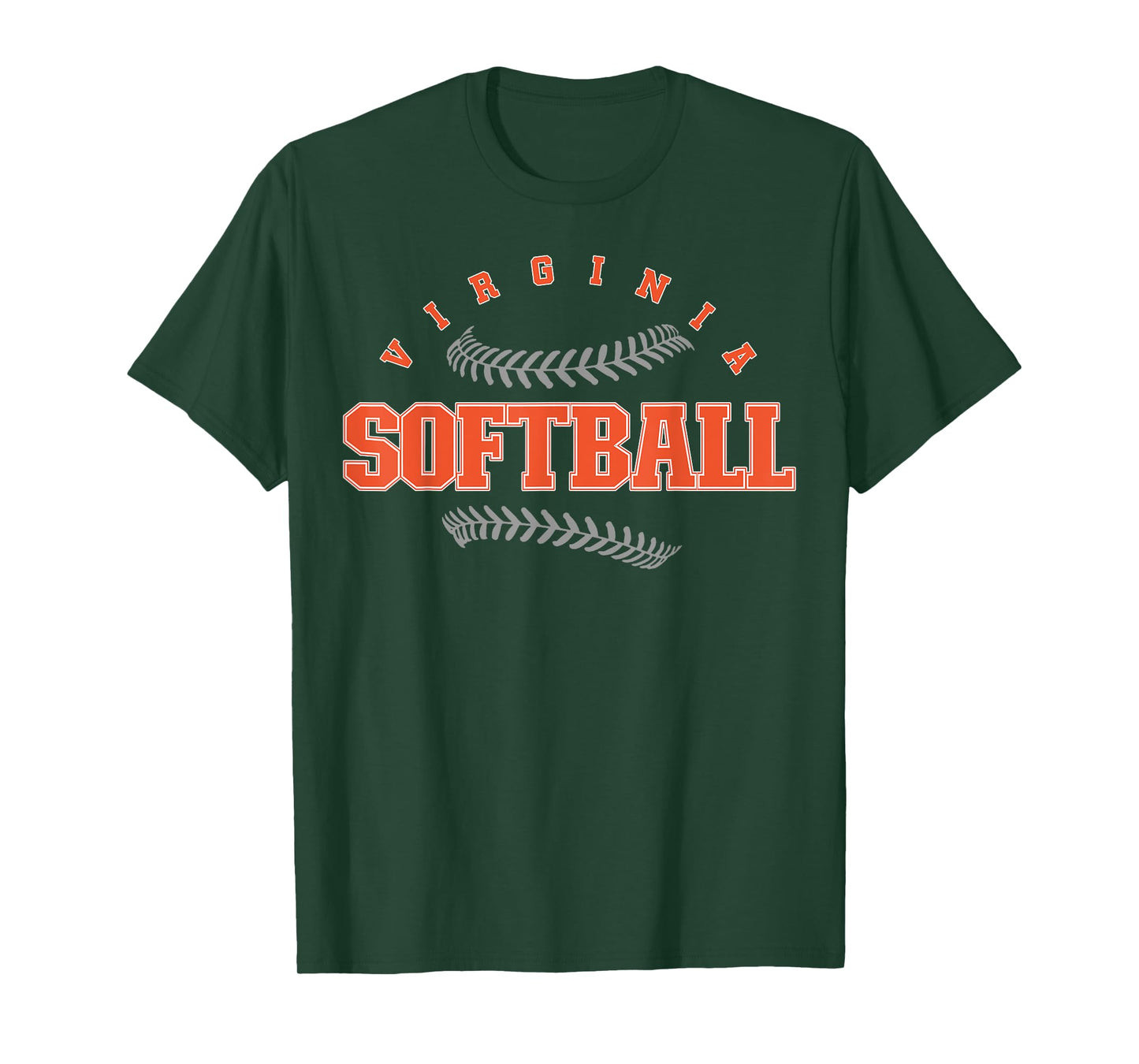 Virginia Softball Vintage Retro Design T-Shirt
