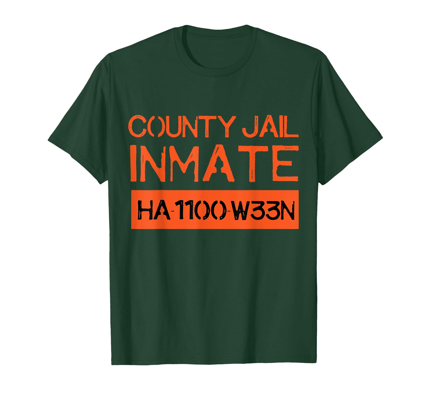 Country Jail Inmate Prison Costume Easy T-Shirt