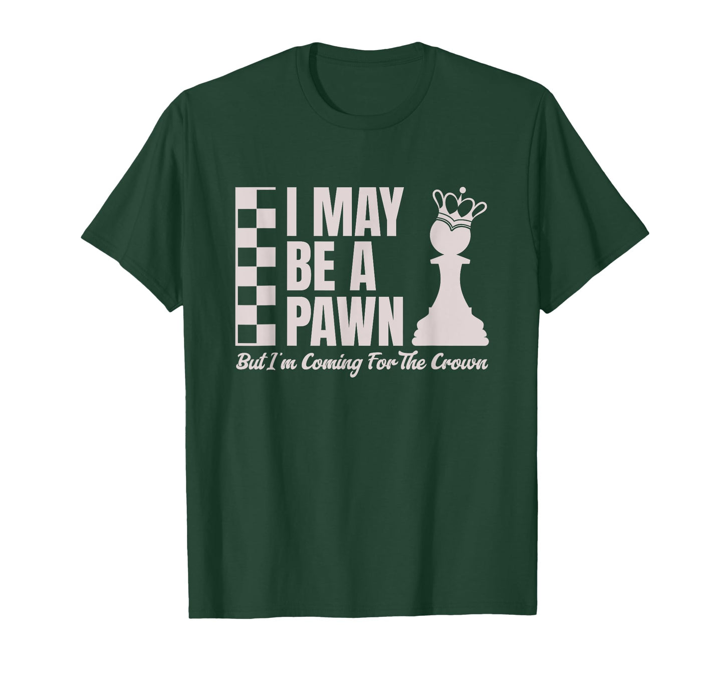 Funny Chess Pawn Piece For Players, Gamers, Board Game Fans T-Shirt
