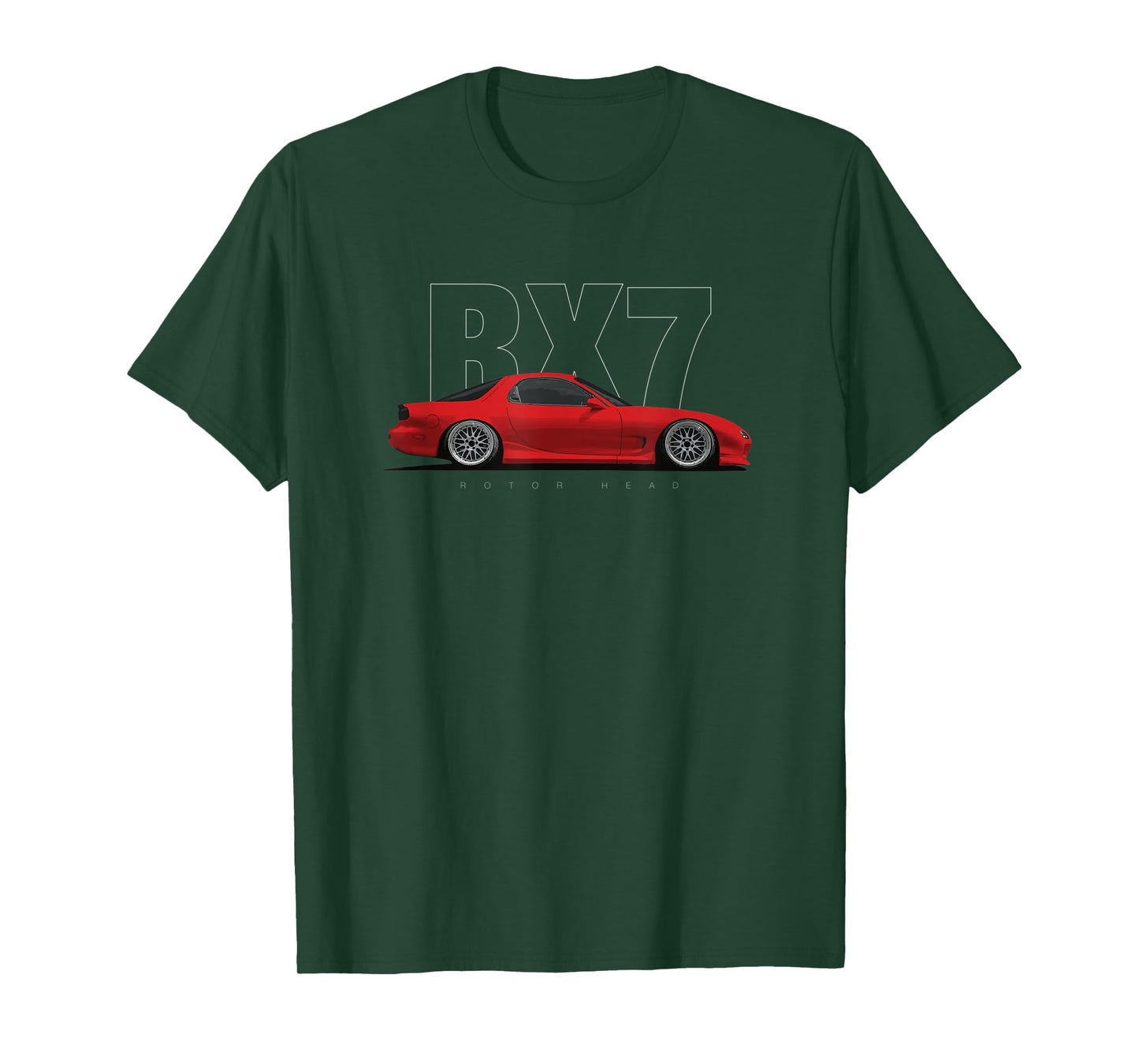 RX7 FD 13B Turbo Rotary Car Rotorhead T-Shirt