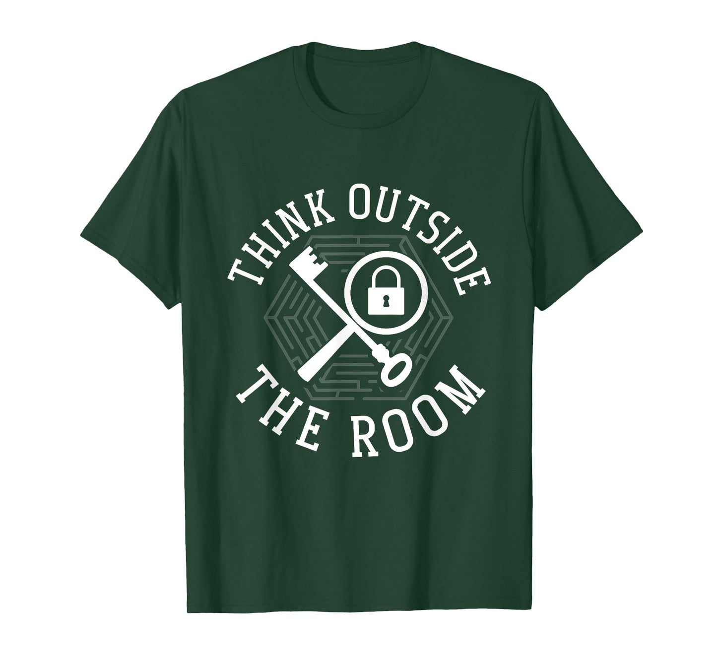 Escape Room Solving Mystery Think Outside The Room T-Shirt