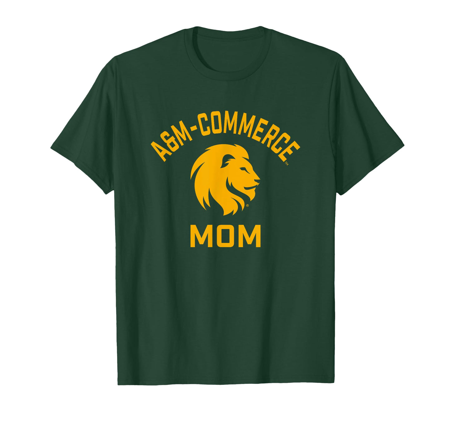 Texas A&M University-Commerce Lions Arched Mom T-Shirt