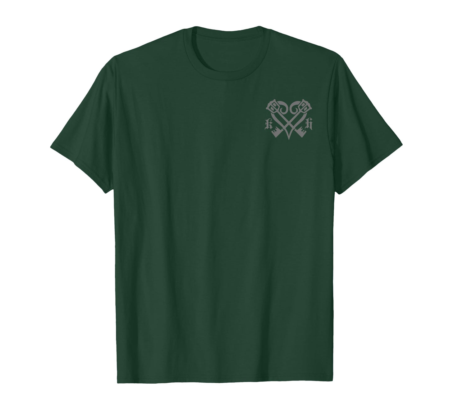 Disney Kingdom Hearts Crossed Keys Heart Pocket Vintage Icon T-Shirt