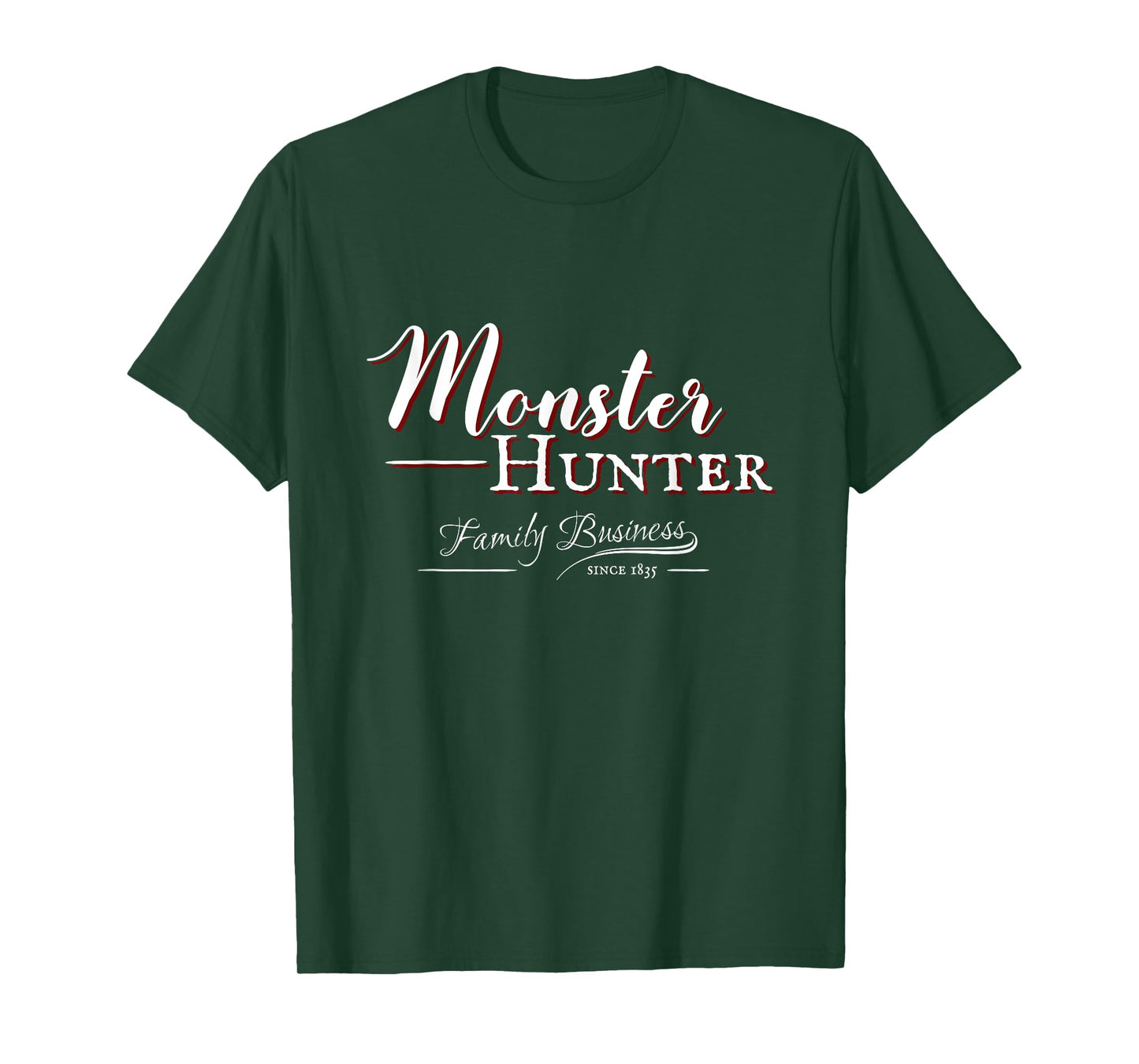 Monster Hunter Family Business | Funny Halloween Hunting T-Shirt