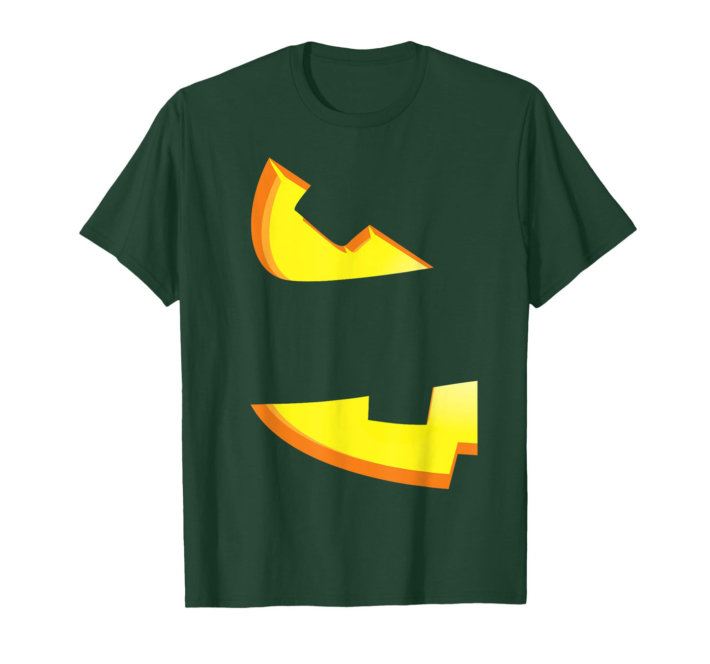 Halloween Jack-O'-Lantern Matching Couple Costume Gift T-Shirt