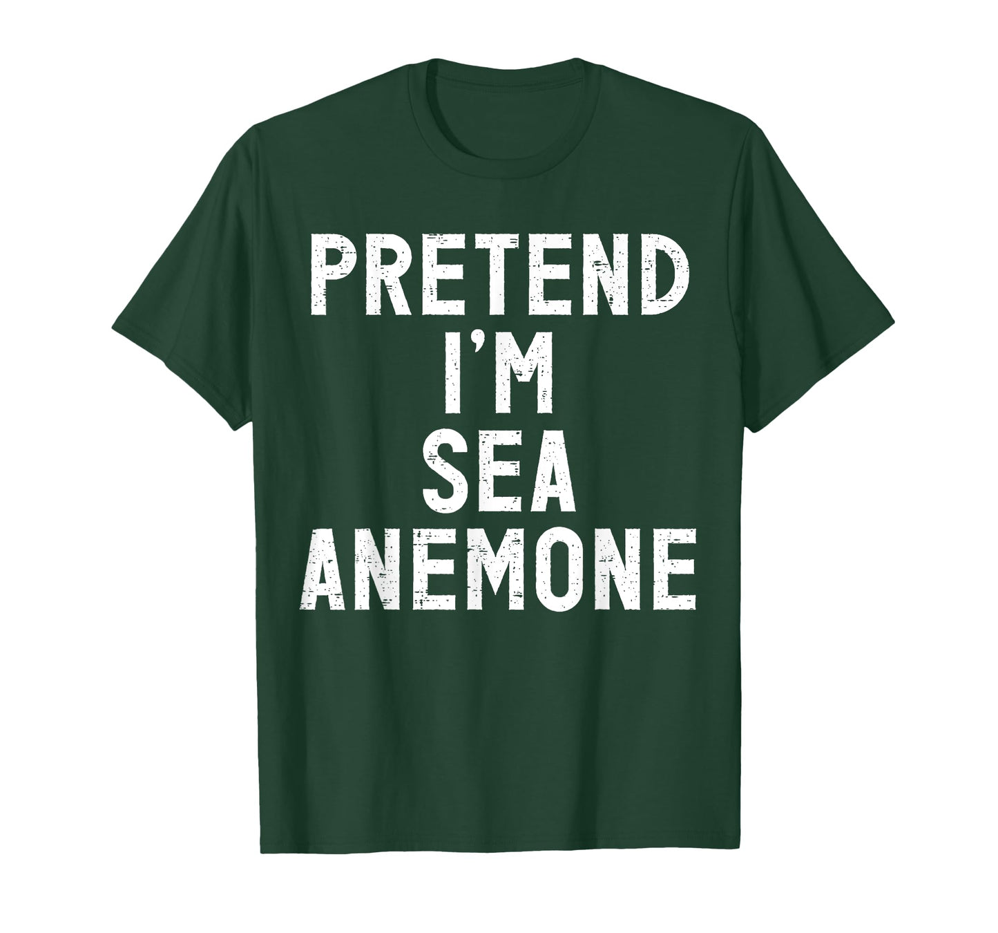 Pretend I'm A Sea Anemone Halloween Costume T-Shirt