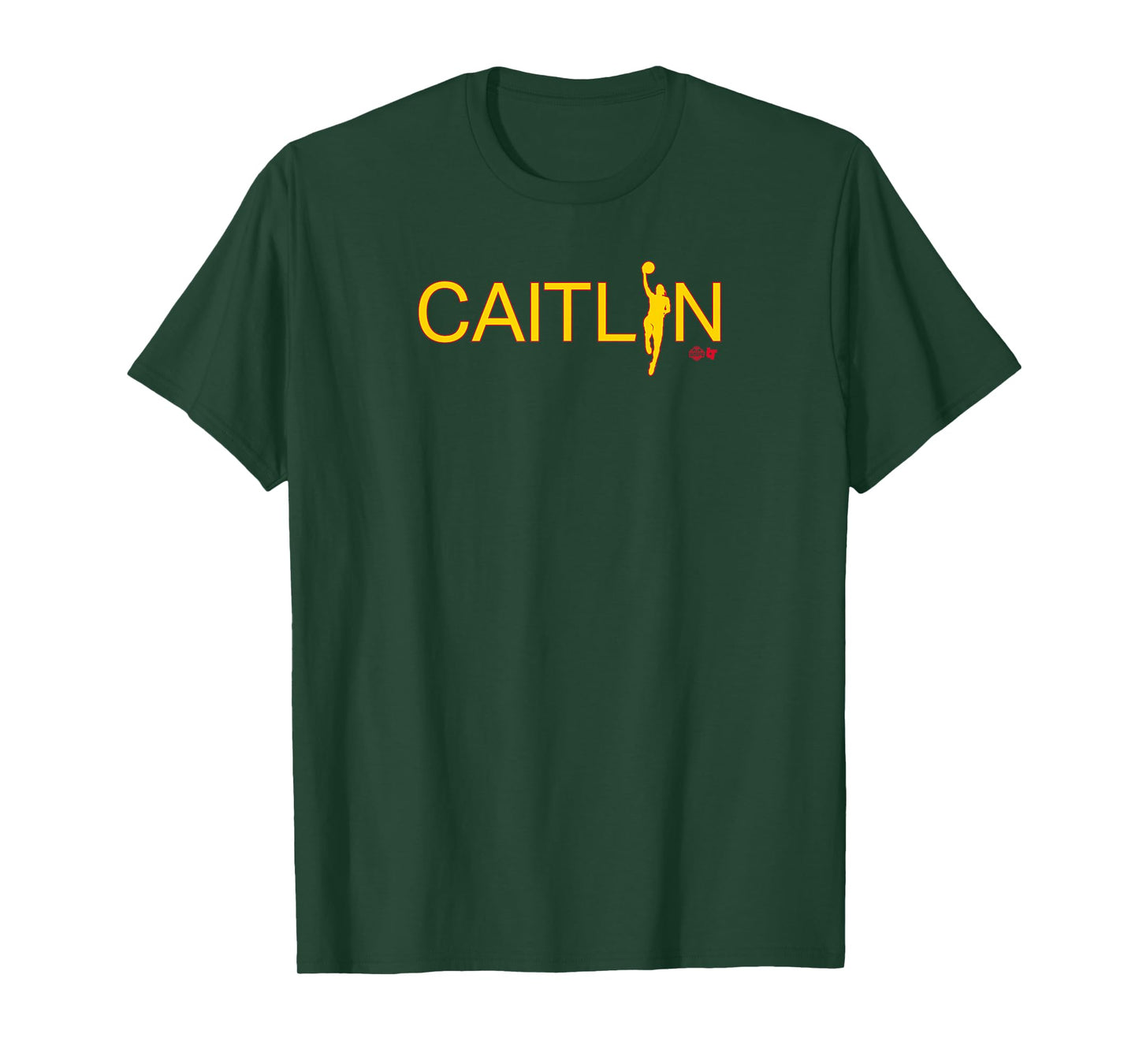 Caitlin Clark: Text Silo - Indiana Basketball T-Shirt