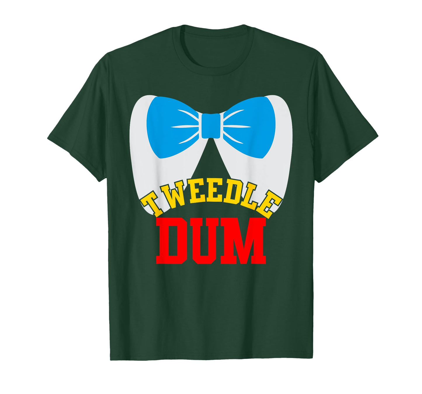 Tweedle Dee Dum funny matching halloween costume for couples T-Shirt