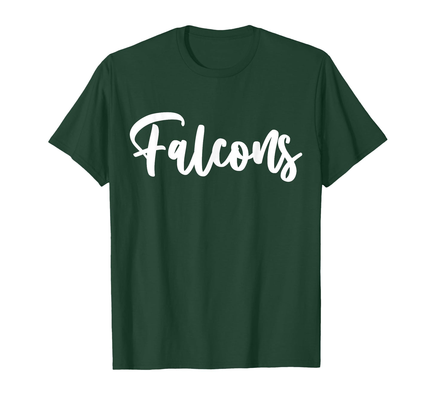 Falcons School Sports Team Mascot Town Go College Athlete T-Shirt