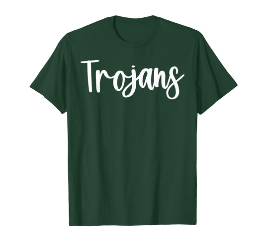 Trojans School Spirit Team Mascot Game Night T-Shirt