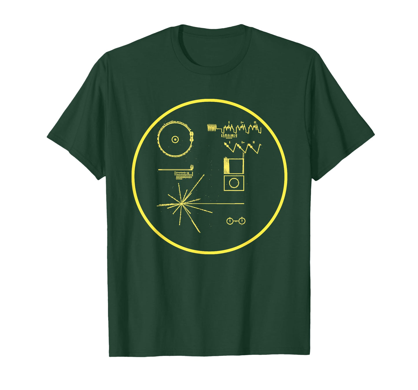 NASA Voyager Golden Record shirt T-Shirt