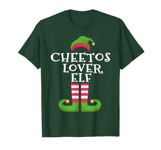 I'm The Cheetos Lover Elf Cheetos Lovers Christmas Pajama T-Shirt