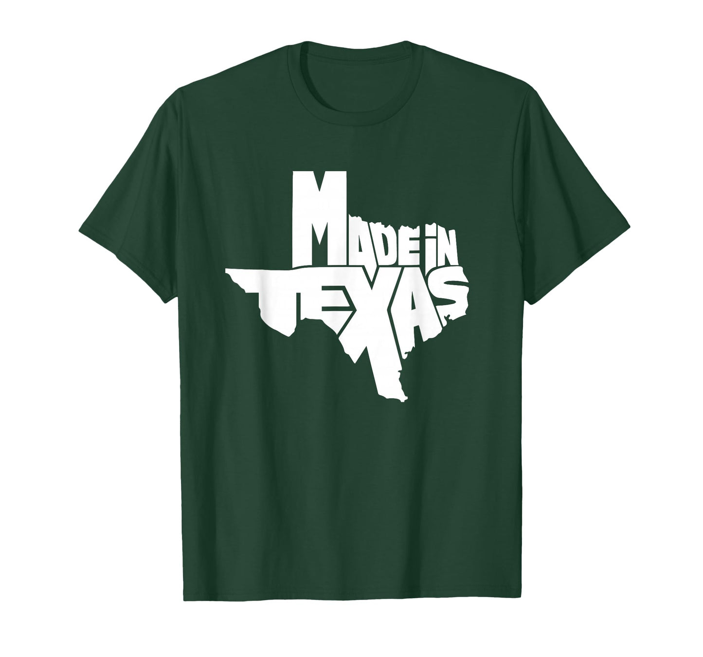 Texas Map - Made in Texas - Throwback Design - Classic T-Shirt