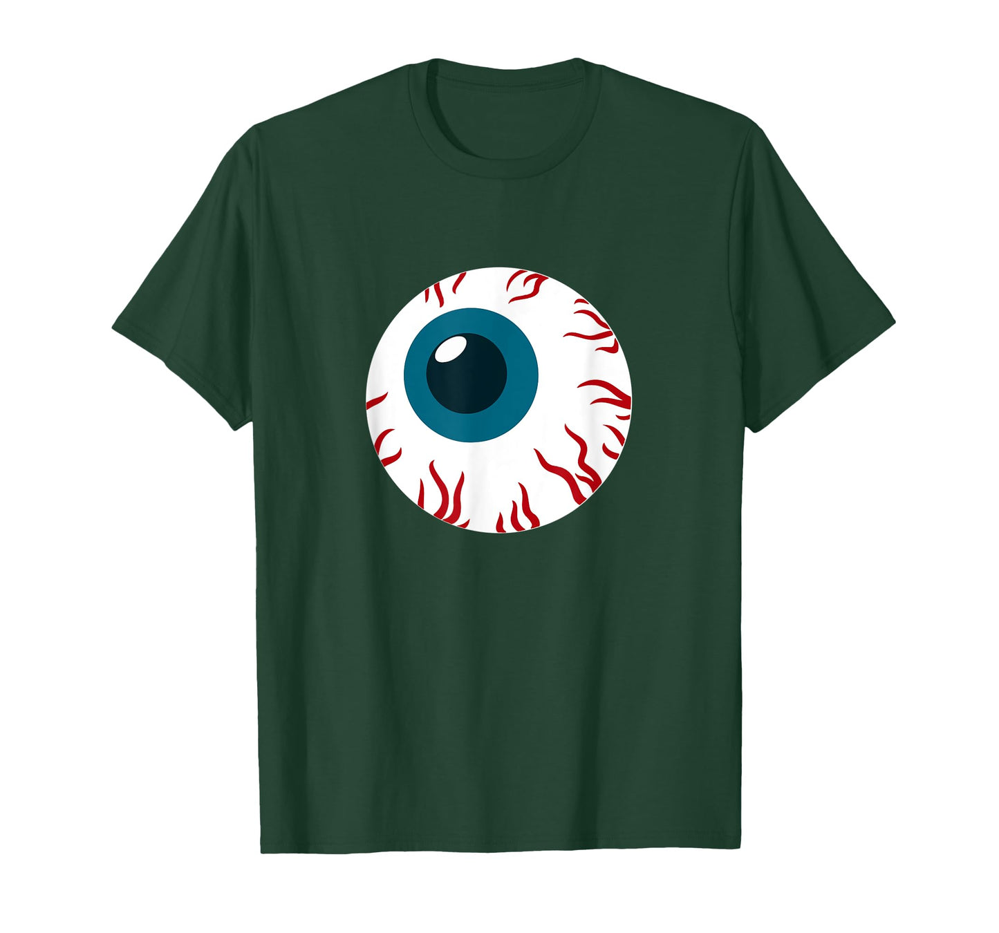 Eyeball funny spooky scary Halloween birthday gift men women T-Shirt