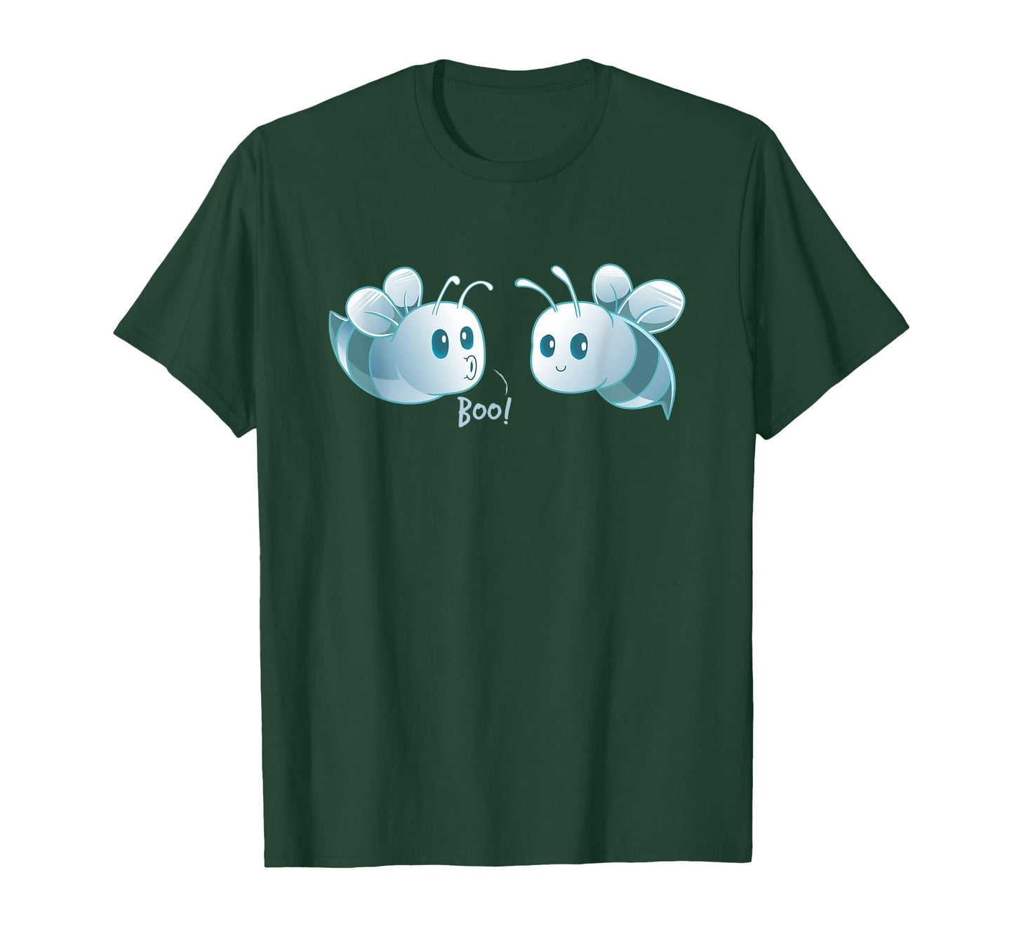 Boo Bees Ghost Women Boobs Beekeeper Bee Lover Halloween T-Shirt