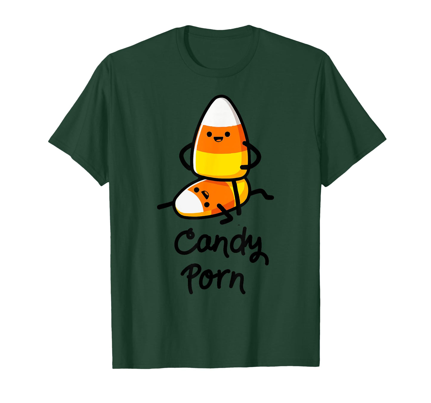 Funny Sarcastic Joke Candy Porn Lazy Halloween Costume Tee T-Shirt