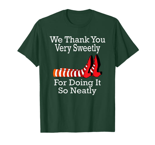 Wizard of Oz - We Thank You Very Sweetly T-Shirt