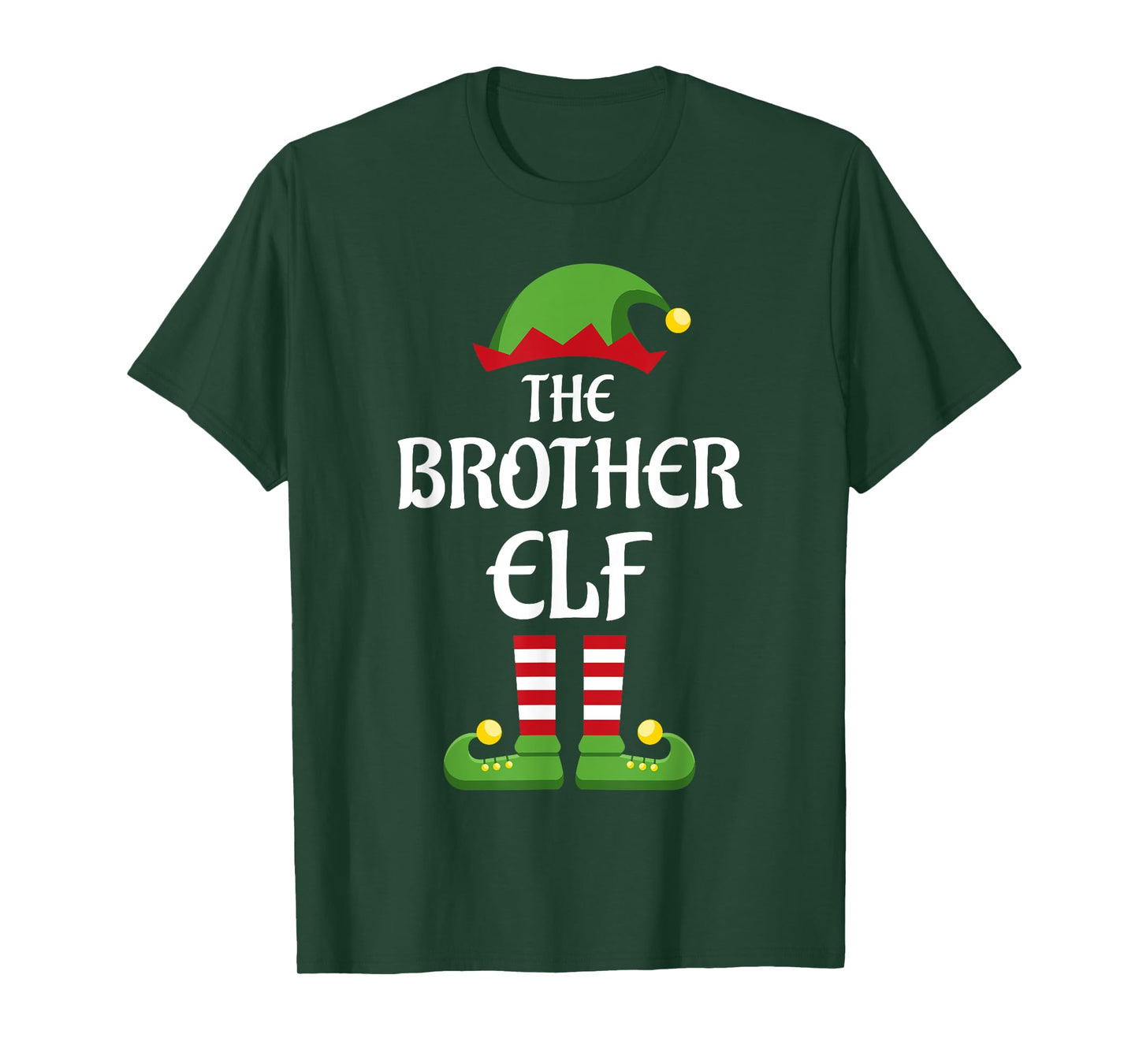 Brother Elf Family Matching Group Christmas T-Shirt