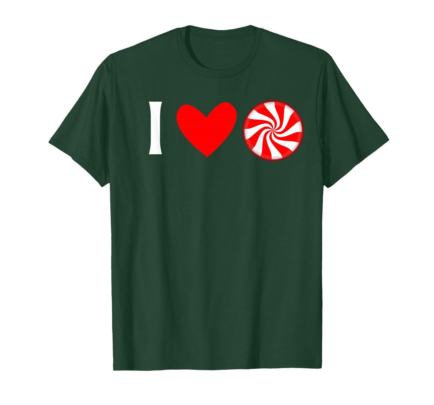 I Love Peppermint Hard Candy T-Shirt