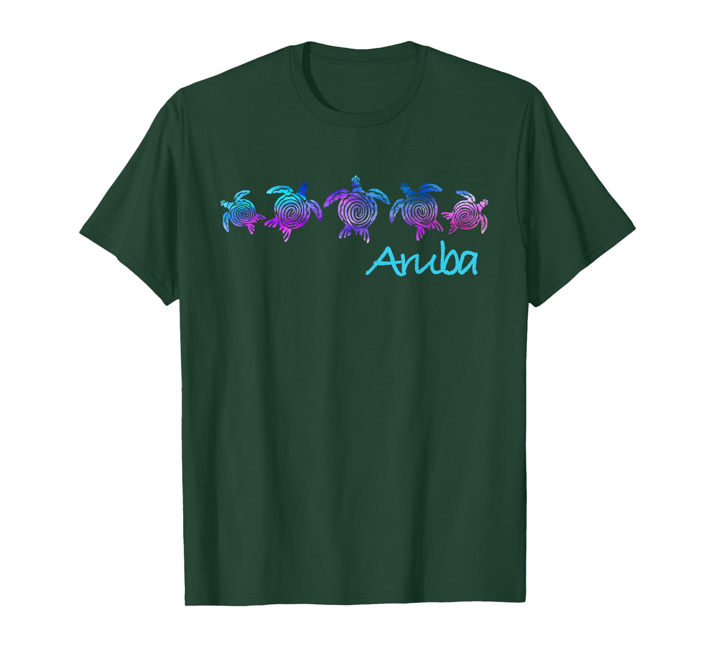 Aruba Beach Design / Tribal Turtle Gift T-Shirt