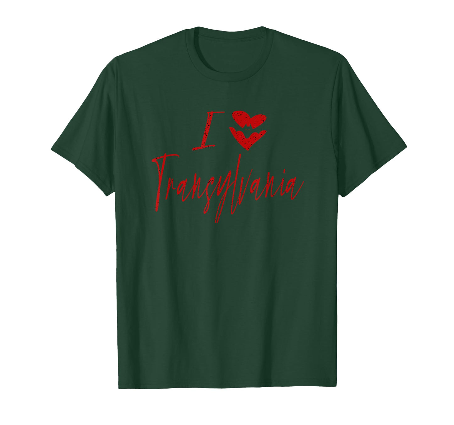 I Love Transylvania - Halloween Vampire T-Shirt