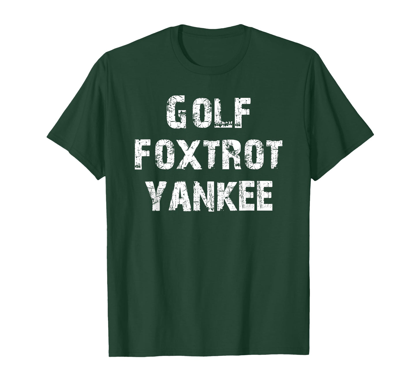 Golf Foxtrot Yankee Funny T-Shirt