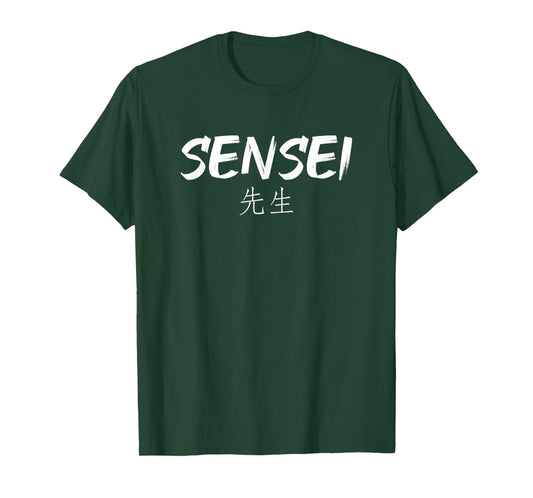 Sensei Japanese Text Teacher - Doctor Sensei T-Shirt