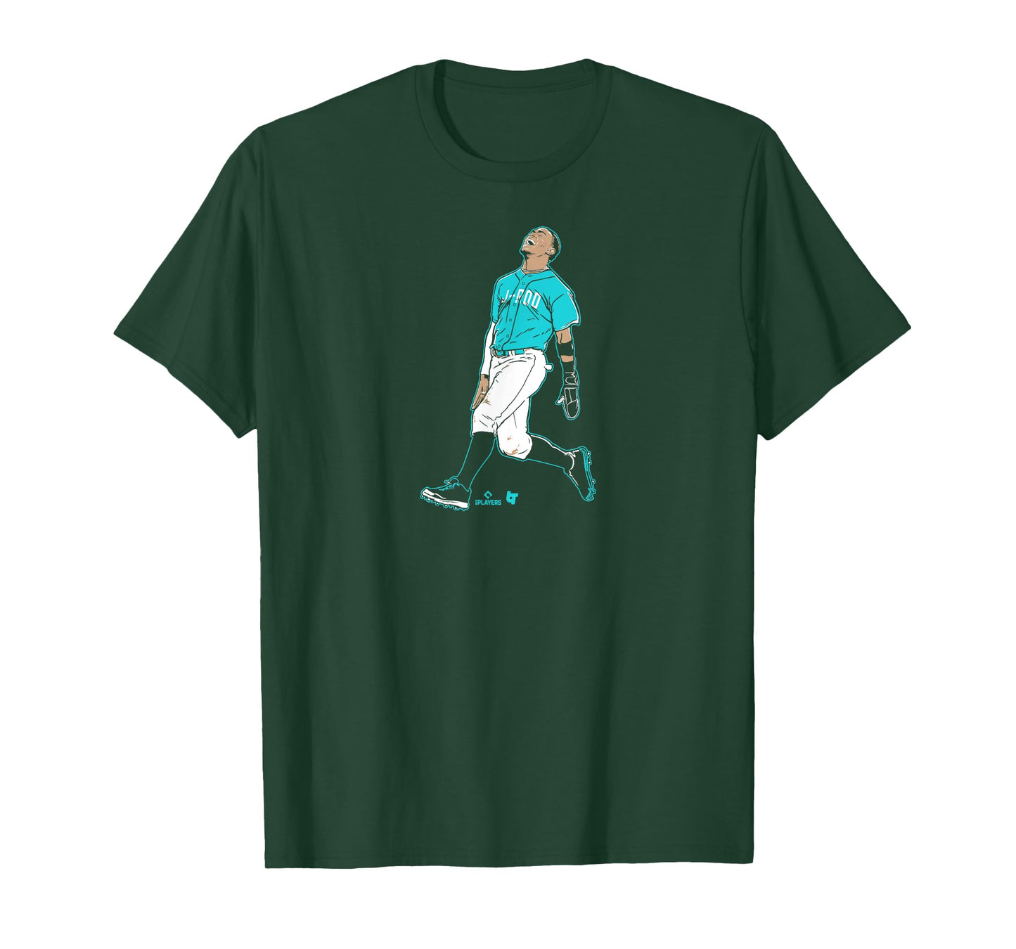 Julio Rodriguez: Superstar Pose - Seattle Baseball T-Shirt
