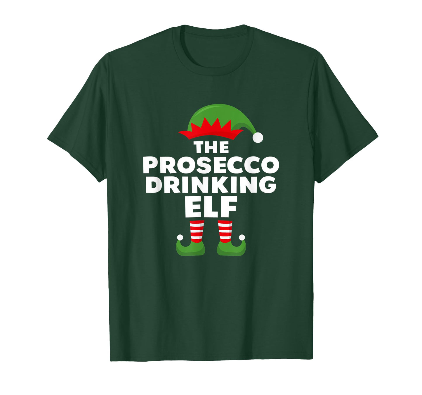The Prosecco Drinking Elf T-Shirt