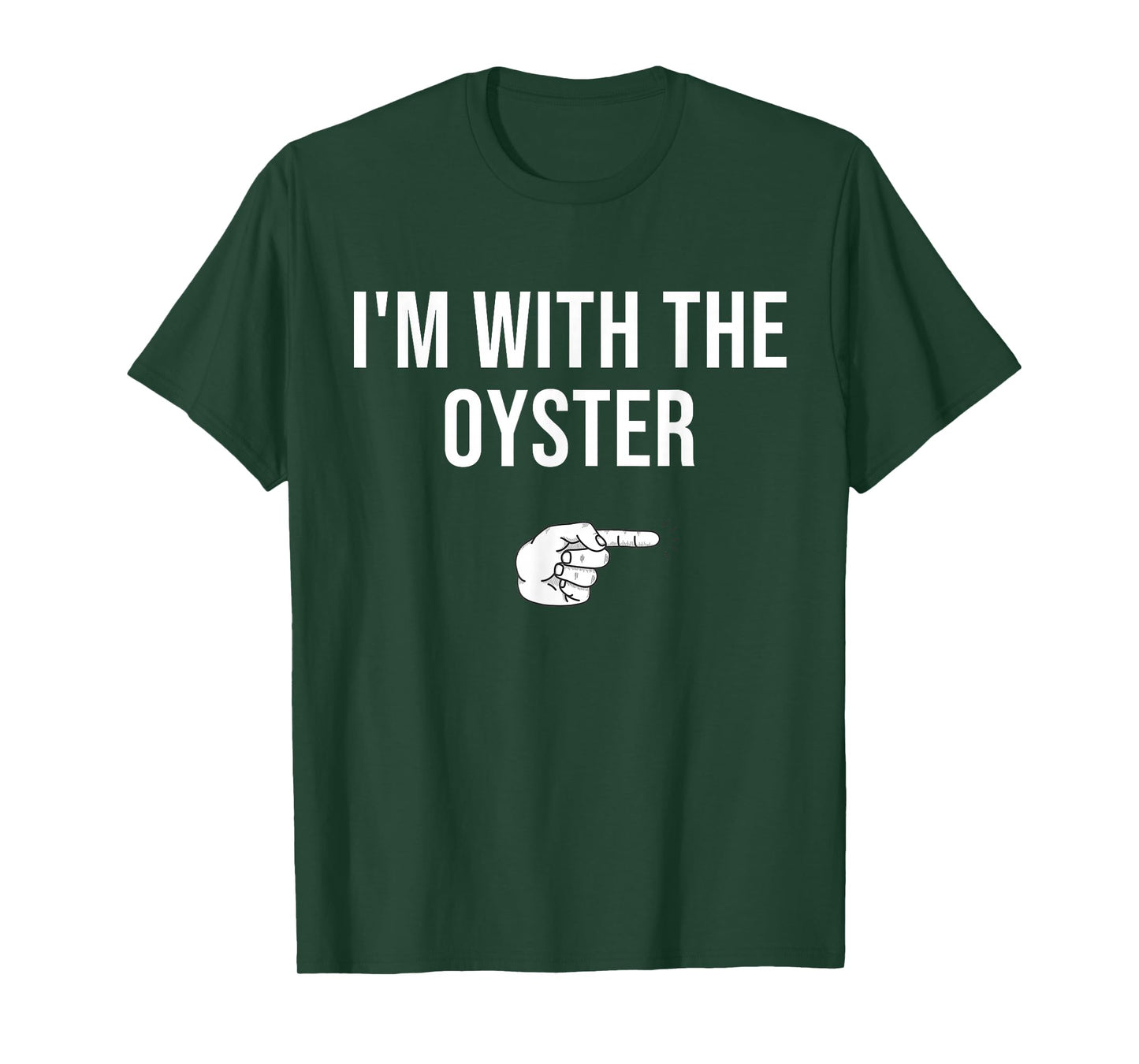 I'm With The Oyster Halloween Costume Party Matching Oyster T-Shirt