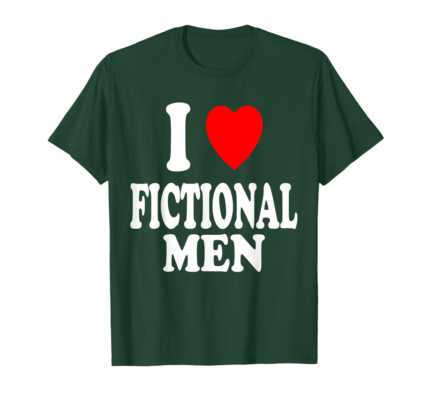 I Heart (Love) Fictional Men Book Movies Literature Reading T-Shirt
