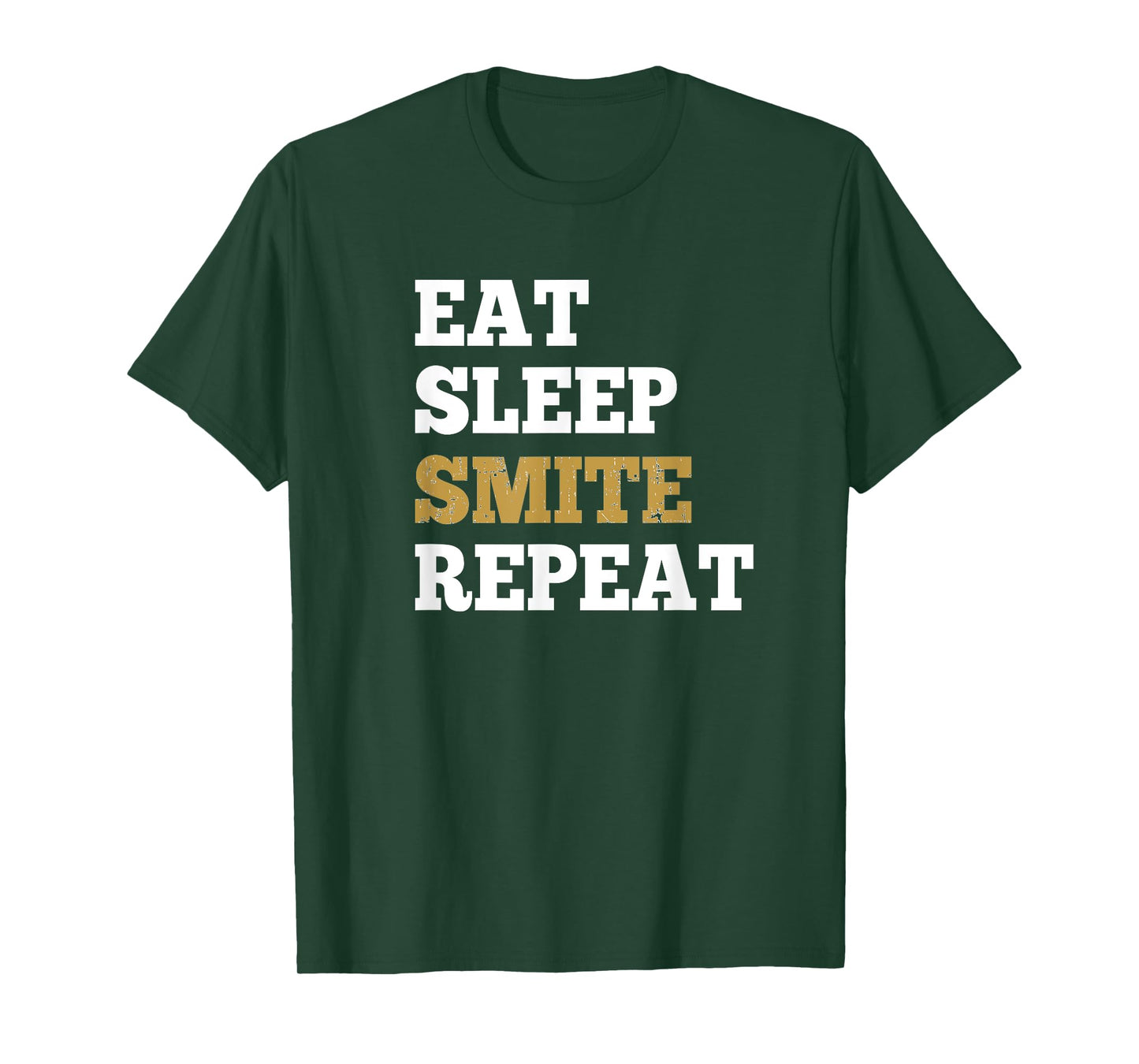 Eat Sleep Smite Repeat - Shirt for RPG Roleplaying Gamers T-Shirt