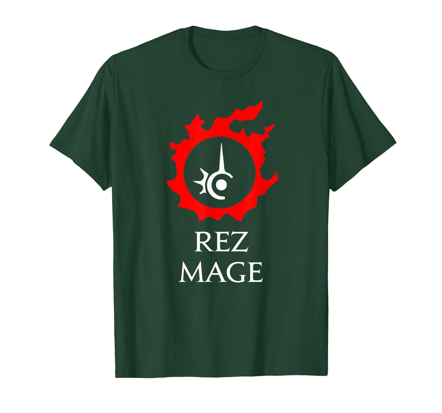 Red Mage Funny meme for MMORPG gamers - RDM Rez Mage T-Shirt