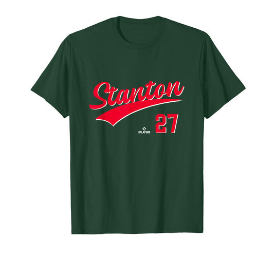 Giancarlo Stanton 27 New York Baseball Player MLBPA T-Shirt
