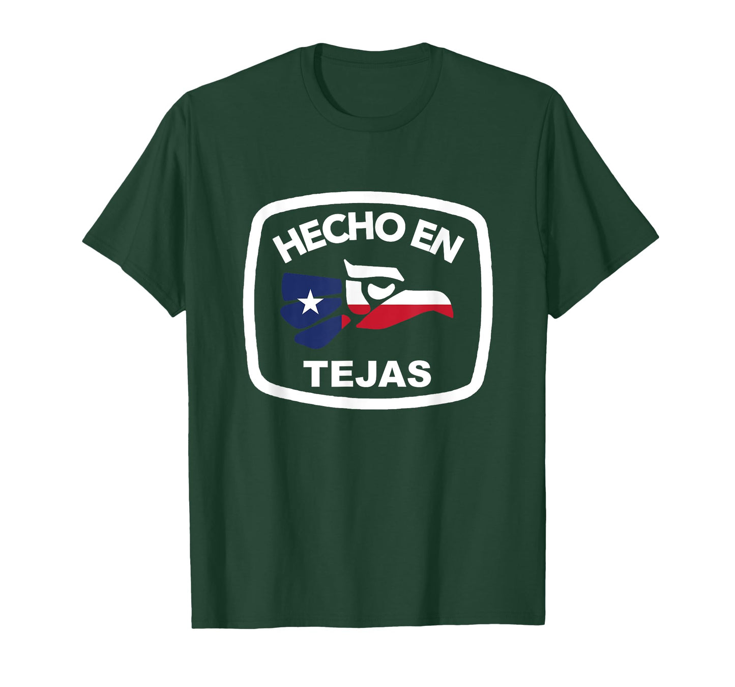 Texas Mexican Roots Mexico Ancestry Heritage Hecho en Tejas T-Shirt