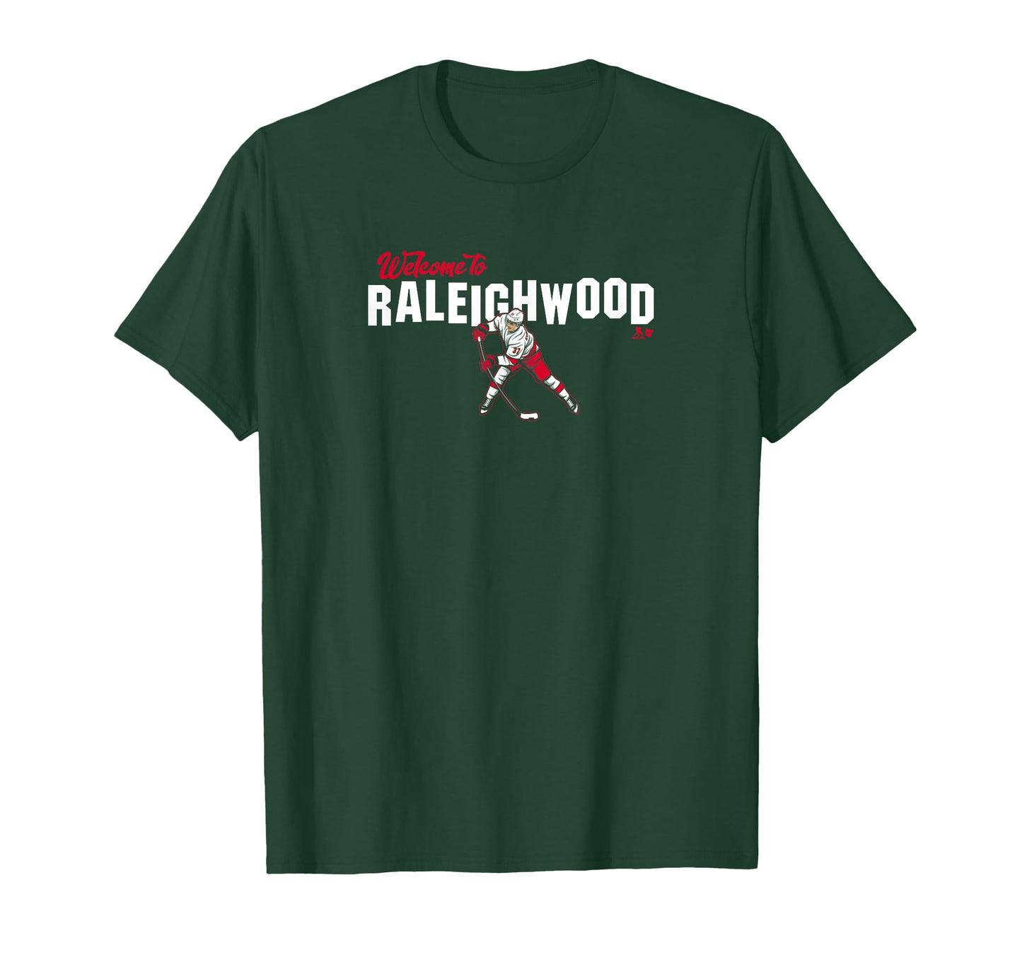 Andrei Svechnikov: Welcome to Raleighwood - Carolina Hockey T-Shirt