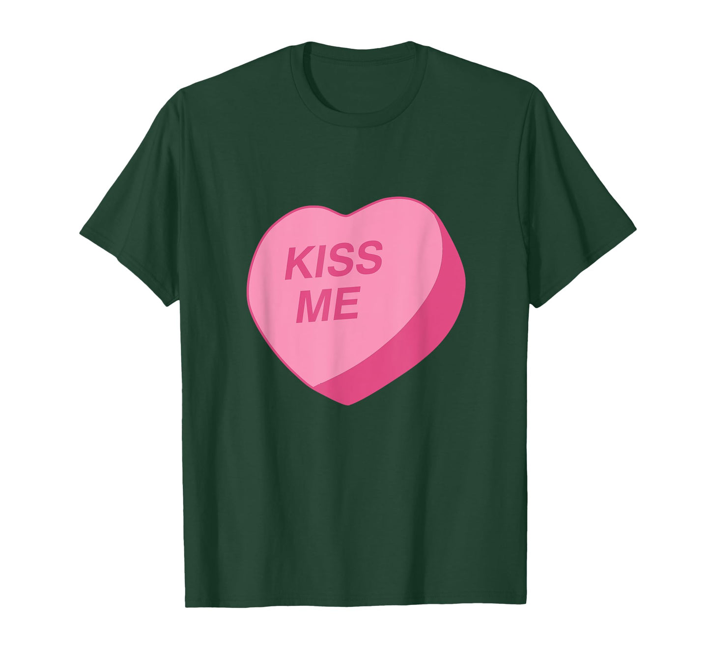 Candy Heart "Kiss Me" Valentine's Day T-Shirt T-Shirt