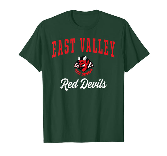 East Valley High School Red Devils T-Shirt