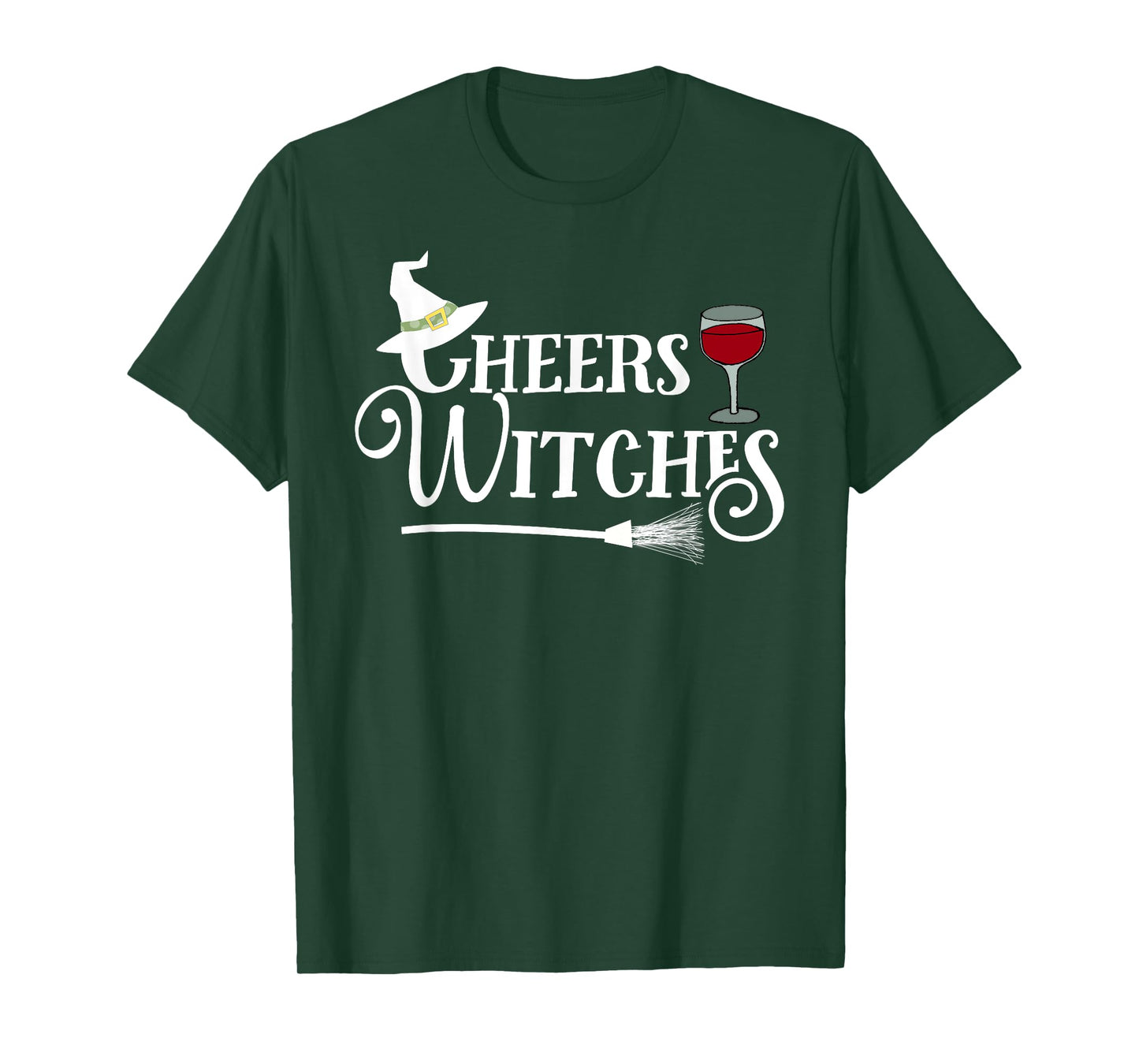 Cheers Witches! - Fun Witch Halloween Tee Shirt