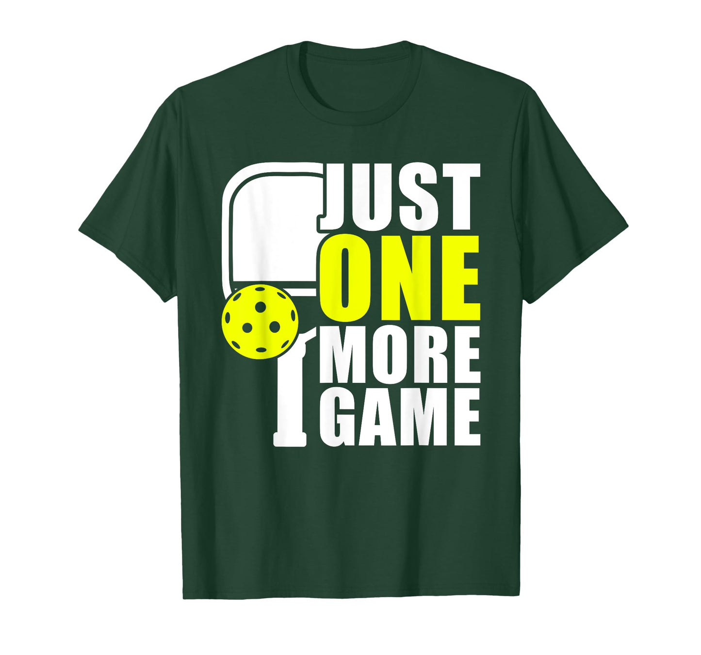 Just one more game Funny Pickleball Player T-Shirt