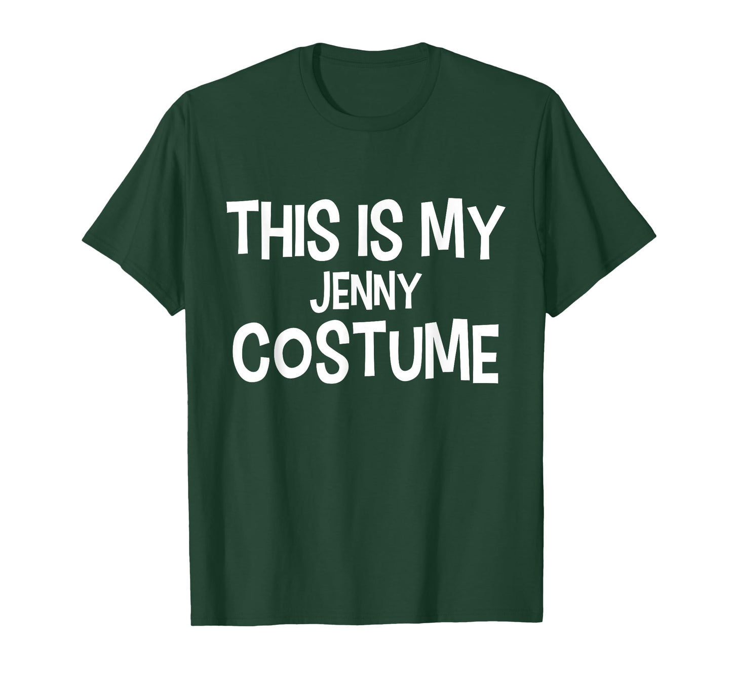 This is My Jenny Costume Halloween Simple Costume T-Shirt