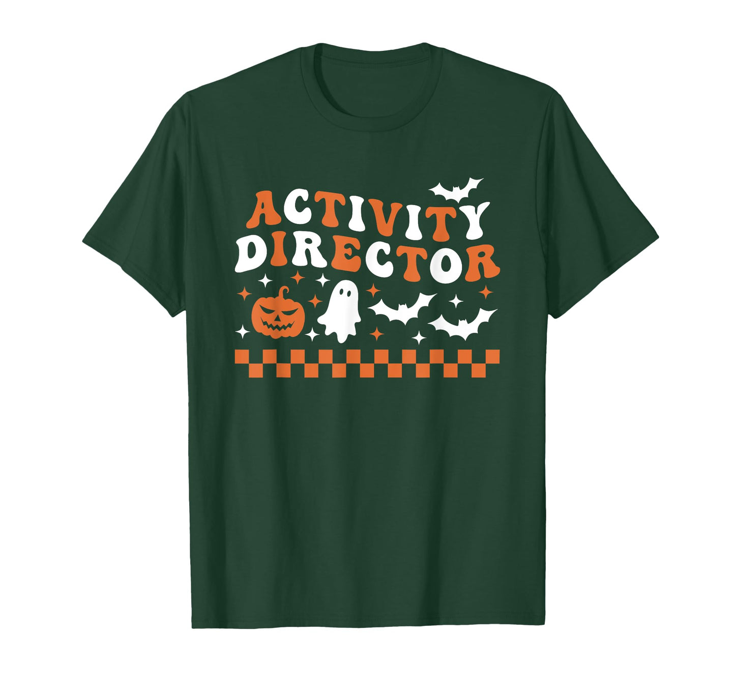 Activity Director Halloween Nursing Home Senior Living T-Shirt