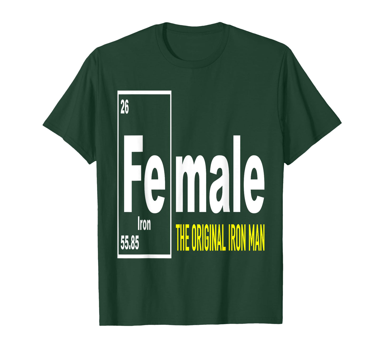 Womens Fe for Iron Shirt, Original Iron Man T-Shirt T-Shirt