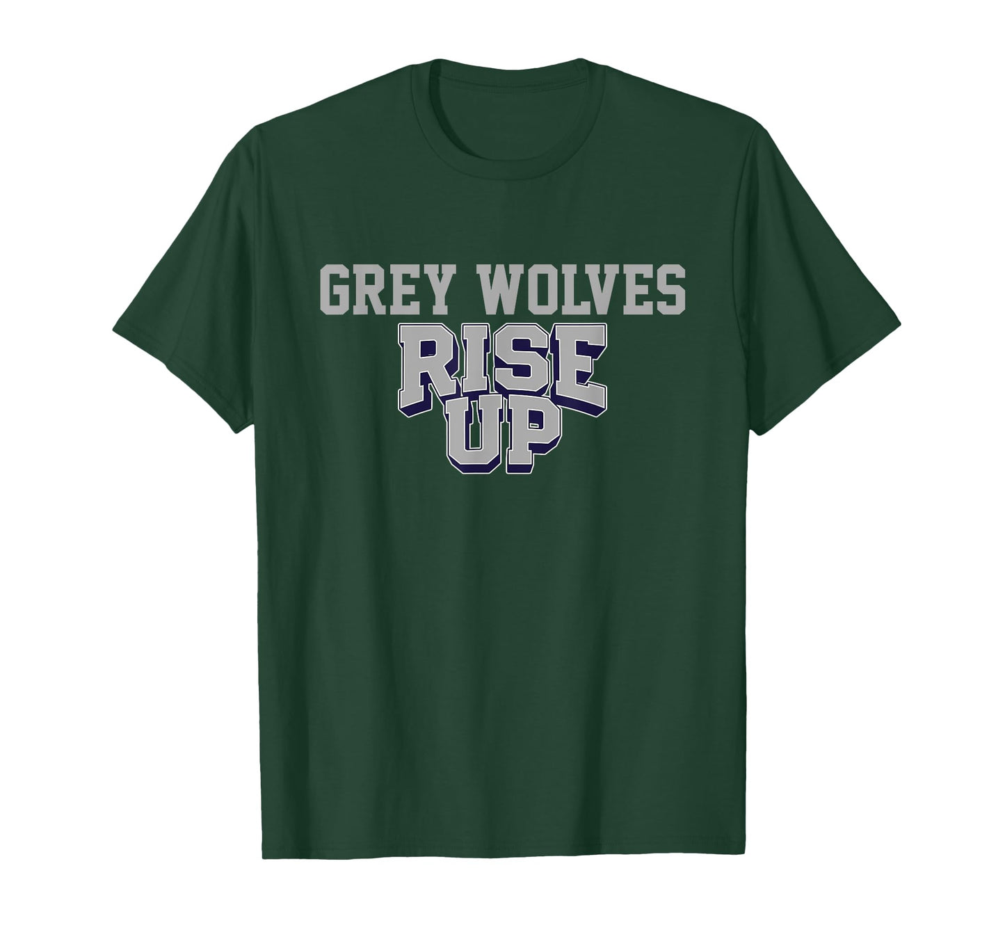Shoemaker Grey Wolves Rise Up HS T-Shirt