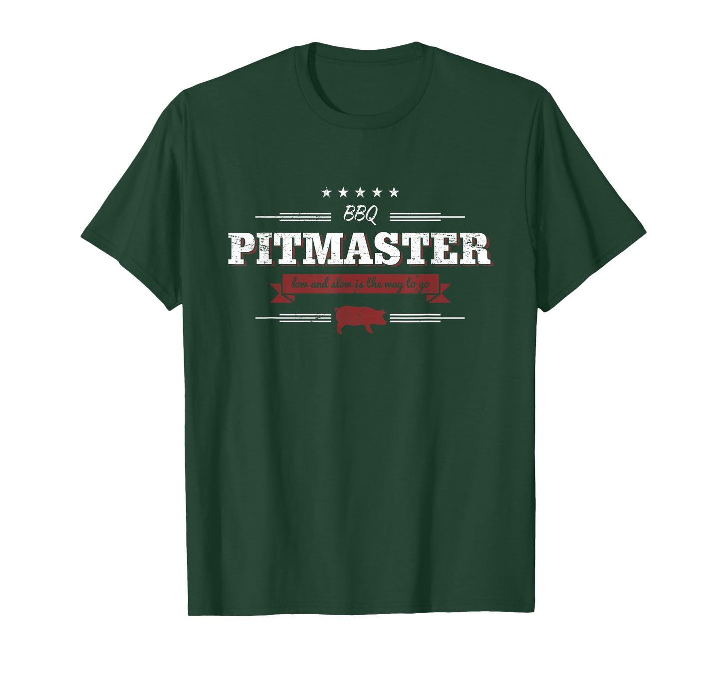 BBQ Pitmaster Low and Slow is the Way To Go Funny Shirt T-Shirt