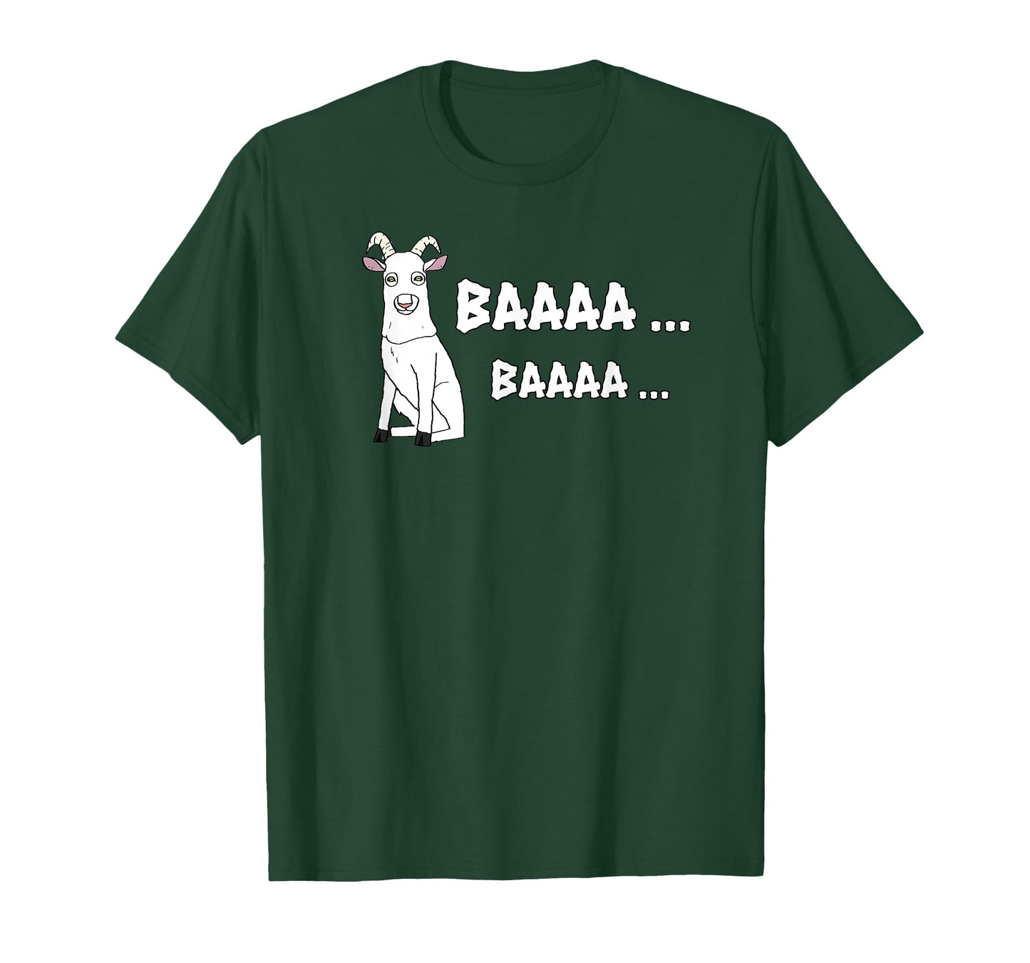 Goat Scary Ghost Baaaa Halloween T-Shirt Pet Shirt