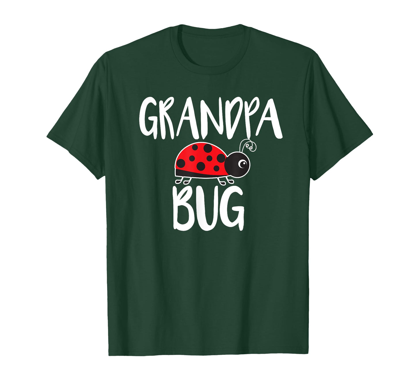 Grandpa Bug Funny Ladybug For Grandpa T-Shirt