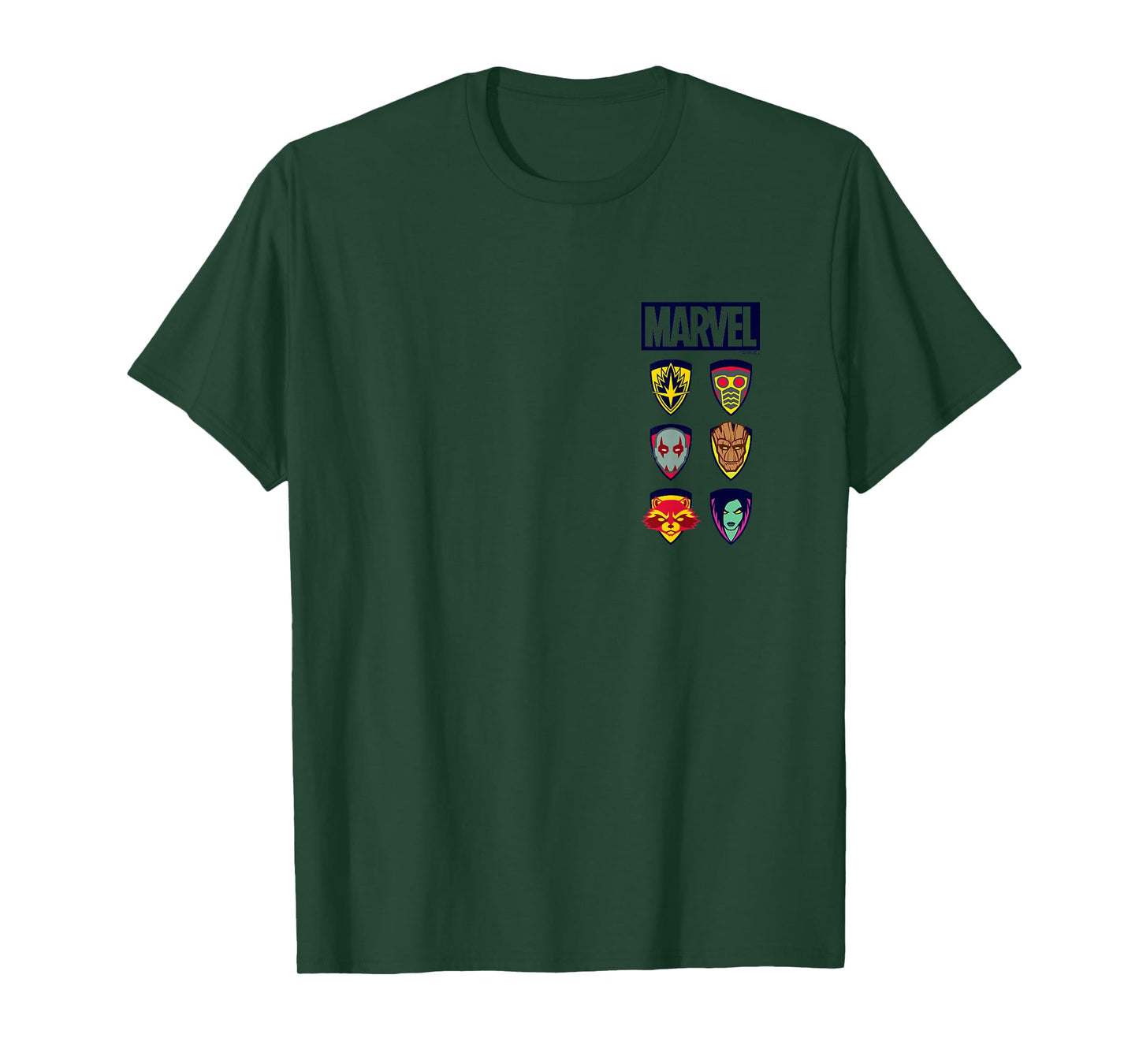 Guardians of The Galaxy - Stacked Icons T-Shirt